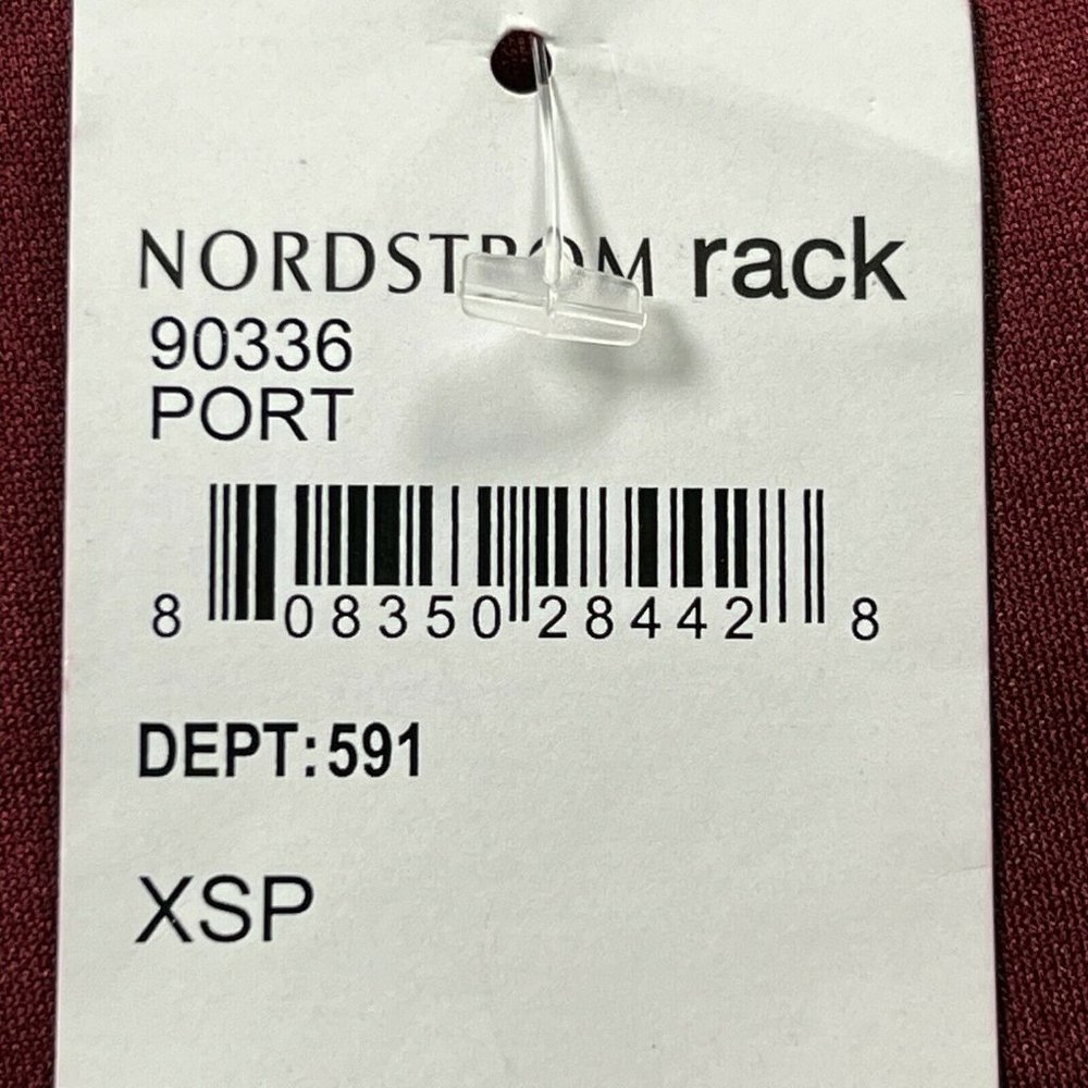 New The Vanity Room Pullover Shirt Dress Women's XSP Port Wine Bell Slee… - Picture 5 of 8